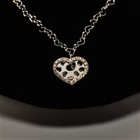 Halskette Nanis Dame Q-Ori in Weißgold Diamante 0.12 Ct CS4-473 - CS4-473